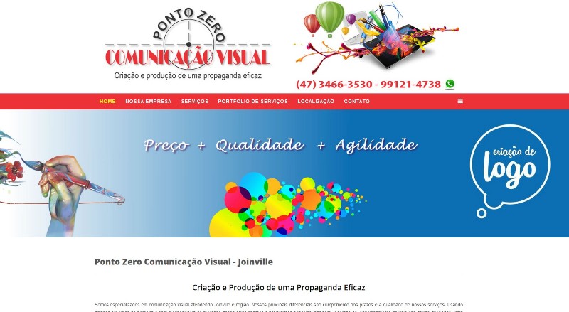 Ponto Zero Comunicação Visual - Joinville